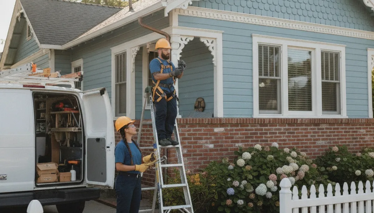 Fresno, CA plumber repairing a kitchen sink for reliable plumbing service